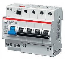ABB Выключатель автоматический дифференциального тока 6мод. DS204 M A-C13/0,03