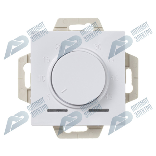 SE AtlasDesign Белый Термостат электрон. теплого пола с датчиком, 10A, механизм