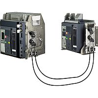 SE Masterpact NT Механическая взаимоблокировка стержнями 2-х стационарных выключателей