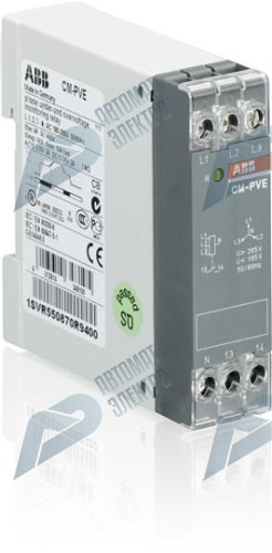 ABB CM-PVE Реле контроля фаз 3ф с контролем N