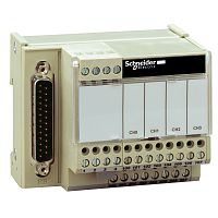 SE Modicon Telefast База на 4 канала для AEY420/ASY410 (SUB-D15)