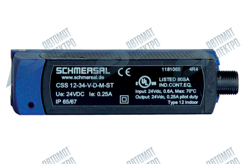 Индуктивный датчик безопасности Schmersal CSS12-34-V-D-M-ST