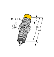 Индуктивный датчик TURCK NI10-M18-LIU