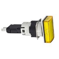 SE XB6 Лампа сигнальная желтая с диодом 16ММ 12-24В