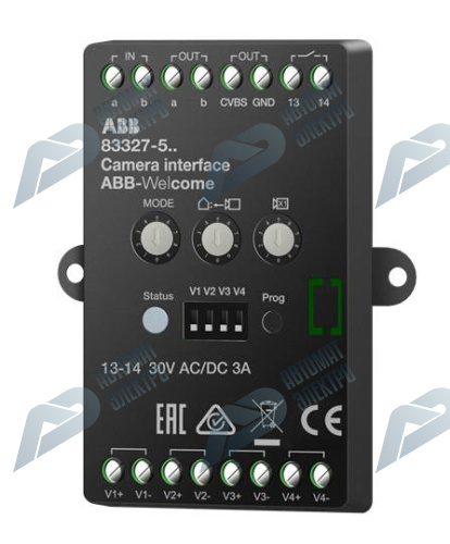 ABB Модуль подключения дополнительных аналоговых видео-камер фото 3
