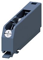 3ZY1121-1BA00 REMOVABLE TERMINAL 2-POLE, SCREW TERMINALS UP TO 2X1.5 SQMM OR 1X2.5 SQMM, FOR SIRIUS DEVICES IN INDUSTR. DIN RAIL ENCLOSURE