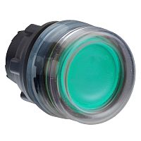 SE XB5 Головка для кнопки с подсветкой зеленая (ZB5AW533)