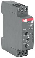 ABB Реле времени CT-ARC.12 компактное (задержка на отключ. без вспом. напряж.) 24-240В AC, 24-48В DC (4 диапазона времени 0,05с...10мин)