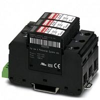 Phoenix Contact VAL-MS 1500DC-PV/2+V-FM/40 Разрядник для защиты от импульсных перенапряжений, тип 2