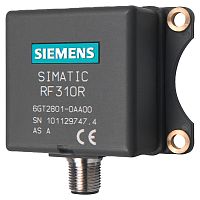 6GT2801-1AB10 Считыватель  RF310R  SIMATIC RF300 (RF300+ISO15693) с интерфейсом (RS422) IP 67, -25 до  +70 C, 55 X 75 X 30 мм, с встроенной антенной