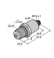 Датчик давления TURCK PT1.6R-1008-U1-H1143/X