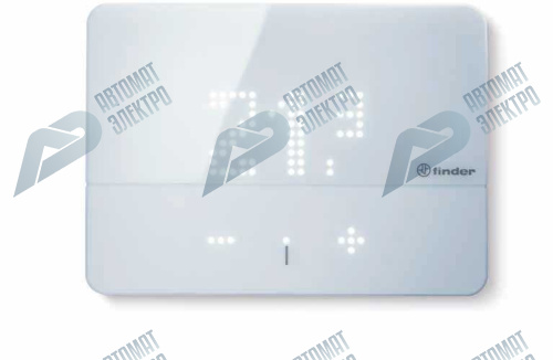 Finder Комнатный цифровой термостат Bliss2; питание 5В DС; 1СО 5А; в комплекте Gateway WiFi/BLE
