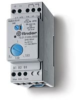 Finder Реле контроля уровня; настраиваемый диапазон чувствительности 5…150кОм; питание 400В AC; выход 1CO 16А; модульное, ширина 35мм; степень защиты