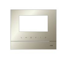 ABB Рамка для абонентского устройства 4,3, золотой глянцевый