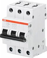 ABB Выключатель автоматический 3-полюсной S203M K2