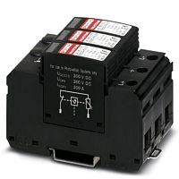 Phoenix Contact VAL-MS-T1/T2 600DC-PV/2+V Молниеотвод / разрядник для защиты от импульсных перенапряжений типа 1/2