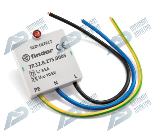 Finder Устройство защиты от импульсных перенапряжений УЗИП тип 3 (для LED); степень защиты IP20