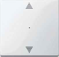SE Merten KNX\EIB SM Полярно-бел Клавиша для модуля 1-кнопочного выключателя, с символами ВВ/ВН