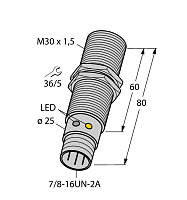 Индуктивный датчик TURCK BI10U-G30-ADZ30X2-B1131