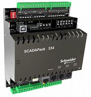 SE ScadaPack 334 RTU, 2 потока, IEC61131, 24В, Реле