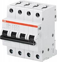 ABB Выключатель автоматический 4-полюсной S204M K8