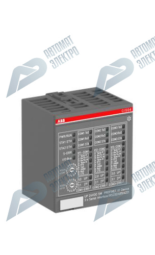 ABB Модуль интерфейсный, 3xRS232/RS485, CI504-PNIO-XC