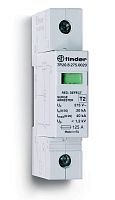 Finder Устройство защиты от импульсных перенапряжений УЗИП тип 2 (1 варистор); Uc=75В AC; модульный, ширина 17.5мм; без доп.контакта; степень защиты I