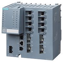 6GK5408-4GQ00-2AM2 SCALANCE XM408-4C, MANAGED MODULAR IE SWITCH, LAYER 3 INTEGRATED, 8 X 10/100/1000 MBIT/S RJ45, 4 X 100/1000 MBIT/S ST-/SC- PLUGGABLE AS COMBO PORTS, USABLE 8 PORTS IN TOTAL, EXPANDABLE TO 24 PORTS ELEKTRICAL OR OPTICAL, MOUNTING DIN-/S7