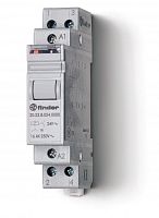 Finder Модульное электромеханическое шаговое реле; 1NC+1NO 16А, 2 состояния; контакты AgNi; питание 24В DC; ширина 17.5мм; степень защиты IP20