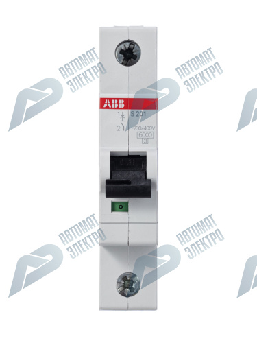 ABB Выключатель автоматический 1-полюсный S201 B16 фото 3