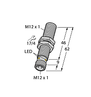 Магнитный датчик TURCK BIM-M12E-AP4X-H1141