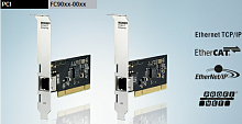 Beckhoff. Gigabit-Сетевая карта Ethernet PC, 1 канал, PCI-шина - FC9011 Beckhoff