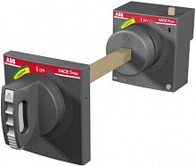 ABB Tmax XT Рукоятка поворотная аварийная на дверь для выключателя выкатного исполнения RHE_EM XT2-XT4 W