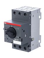 ABB Выключатель автоматический MS116-0.63 50 кА с регулир. тепловой защитой 0,40A-0,63А Класс тепл. расцепит. 10