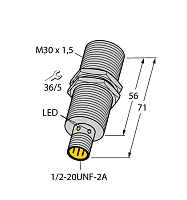 Индуктивный датчик TURCK BI10U-G30-ADZ30X2-B3131