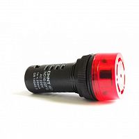 Сигнализатор звуковой ND16-22FS, 22 мм красный LED АС380В (CHINT) 593208