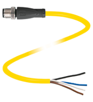 Соединительный кабель Pepperl Fuchs V1S-G-YE2M-PVC-U