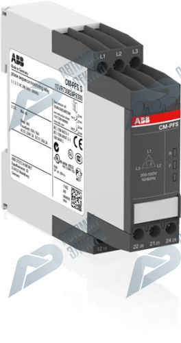 ABB CM-PFS.S Реле контроля напряж-я 3Ф (контроль обрыва и чередов-я фаз)3x200-500В AC,2ПК