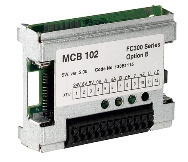 Вход кодирующего устройства VLT® MCB 102 с покрытием 130B1203