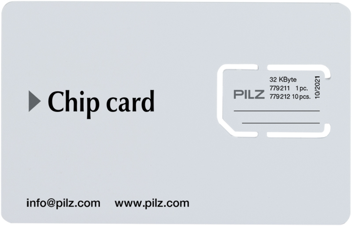 Карта памяти pnozmulti chip card 1 piece 32kb 779211 pilz