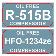 ЭТИКЕТКИ R1234ze-R515B 199K0003
