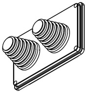 Кабельные вводы напольные фильтры IP23 130B4178