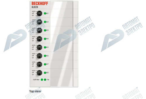 Beckhoff. 8-канальный модуль цифрового выхода, 24 В постоянного тока, 0,5 A, руководство по эксплуатации - KL8528 Beckhoff