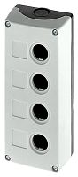 3SB3804-2AA3 ПУСТОЙ КОРПУС МЕТАЛЛ 4 КОМАНДНЫЕ ТОЧКИ СЕРАЯ КРЫШКА ДЛЯ МЕТРИЧЕСКОГО ЗАВИНЧИВАНИЯ
