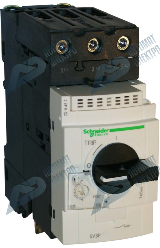 SE GV3 Автоматический выключатель с комбинированным расцепителем 50A только с 1-м блоком Everlink фото 3
