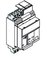 ABB Emax2 Комплект силовых выводов стационарного выключателя FC CuAl 4x240 E1.2 F 3шт