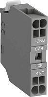 ABB Блок контактный дополнительный CA4-10K (1НО) с втычными клеммами для контакторов AF09K...AF38K и реле NF22EK...NF40EK