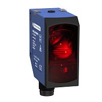 SE Фотодатчик лазерный 1.2м, DC 10-30В М12 PNP диффузного типа НО или НЗ, программируемый