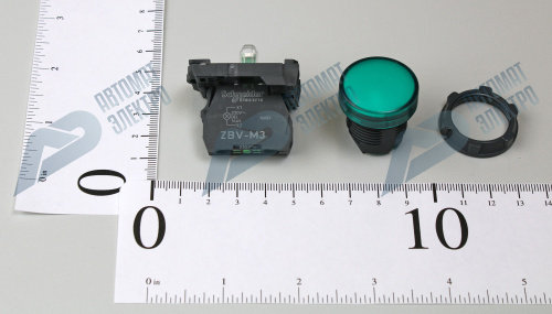 СВЕТЛО-зеленый 230VAC 181B2835