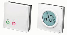 RET2000B-RF + RX1-S, батарейки для термостата + 230 В переменного тока для приемника 087N6444